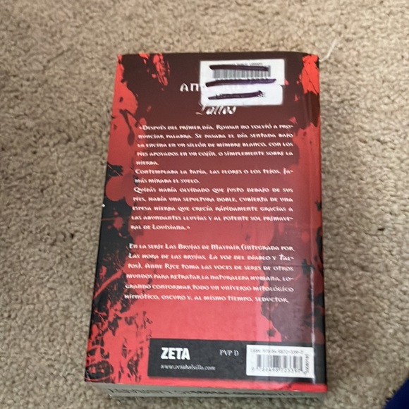 Taltos by Anne Rice, Spanish, Mayfair Chronicles, book two - Picture 5 of 6